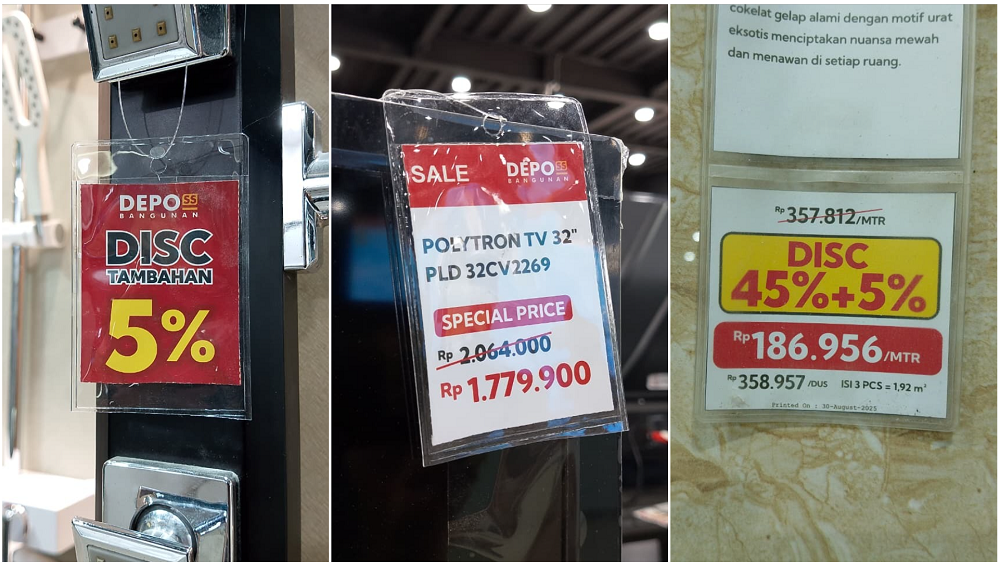Harga Dicoret Gila-Gilaan! Belanja di Depo SS Lebih Hemat