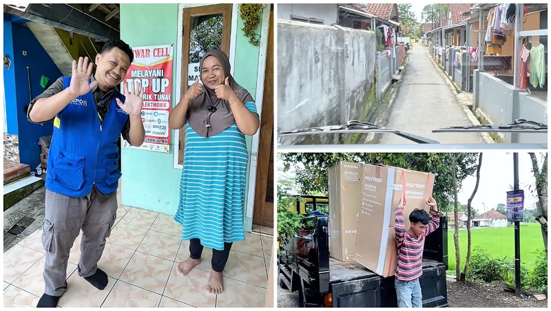 Layanan Antar Tanpa Minimum, Depo SS Bangunan Kirim Kulkas hingga ke Akses Jalan Sempit