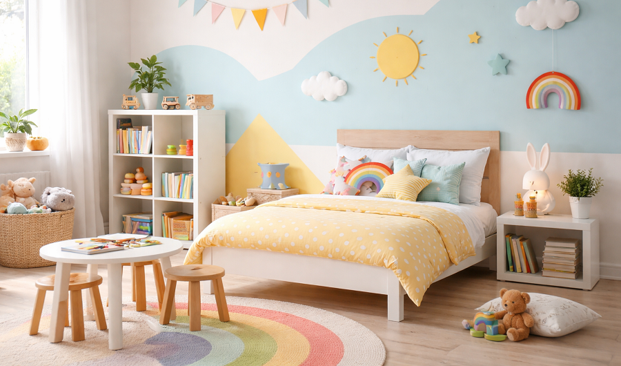 Tips Memilih Warna untuk Kamar Anak agar Nyaman dan Menyenangkan