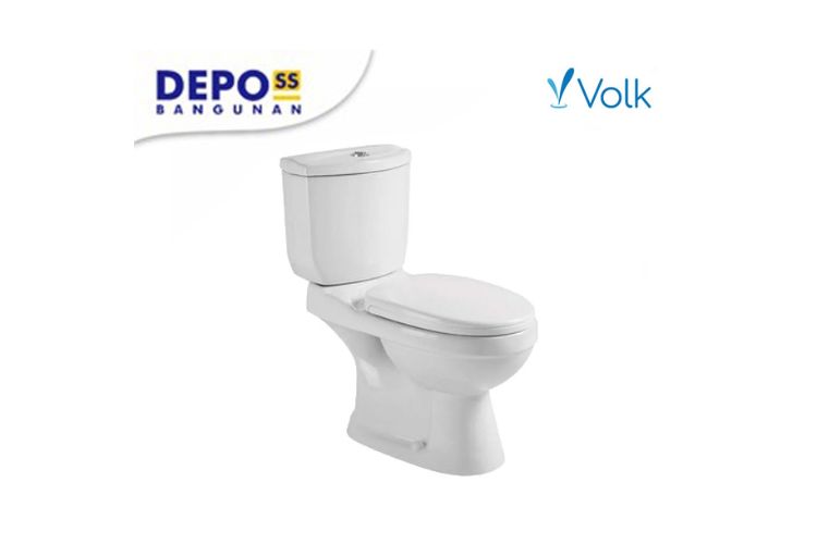 Volk Scilla 680, Kloset Duduk Minimalis untuk Kamar Mandi Masa Kini