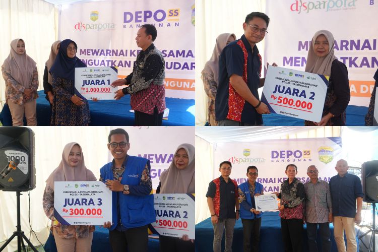 Depo SS Bangunan dan Avian Brands Gelar Lomba Cat Pos se-Tasikmalaya