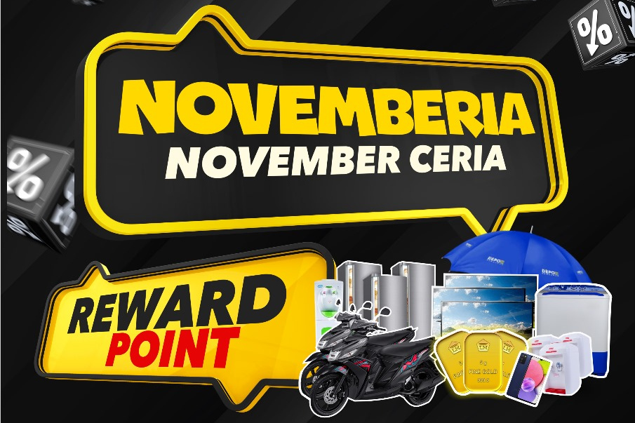 November Ceria, Banyak Promo dan Diskon Menarik di Depo SS Bangunan