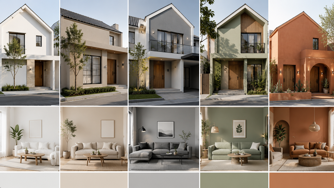 Tren Warna Rumah yang Tidak Mudah Membosankan dan Tetap Elegan Bertahun-Tahun