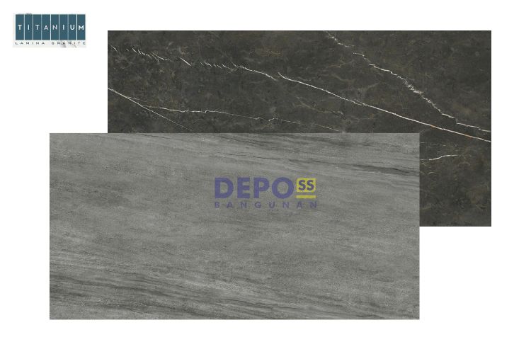 Granit Titanium Big Slab Rp 360 Ribuan per Meter di Depo SS Bangunan