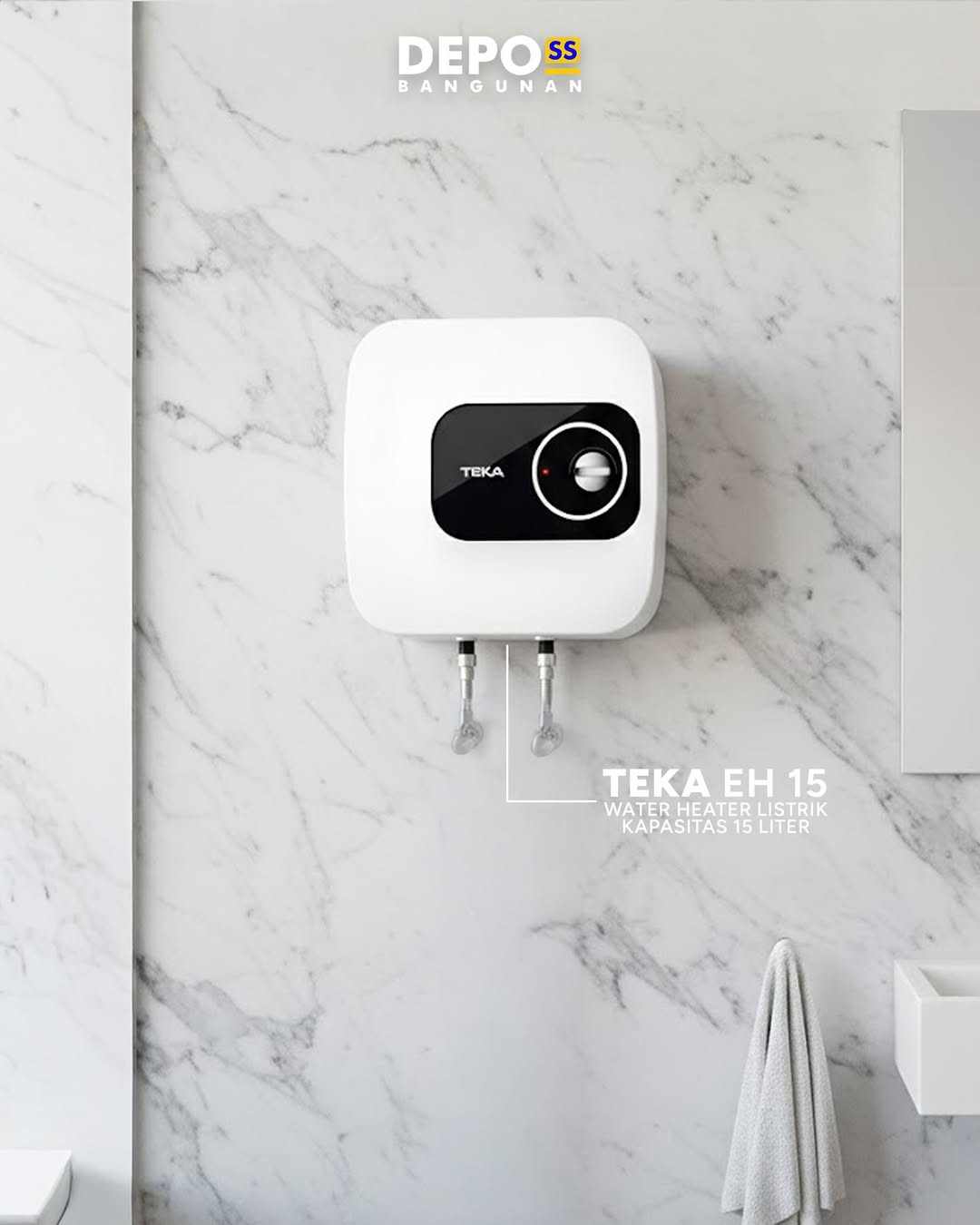 Nikmati Mandi Air Hangat dengan Nyaman Setiap Saat dengan Water Heater TEKA EH 15